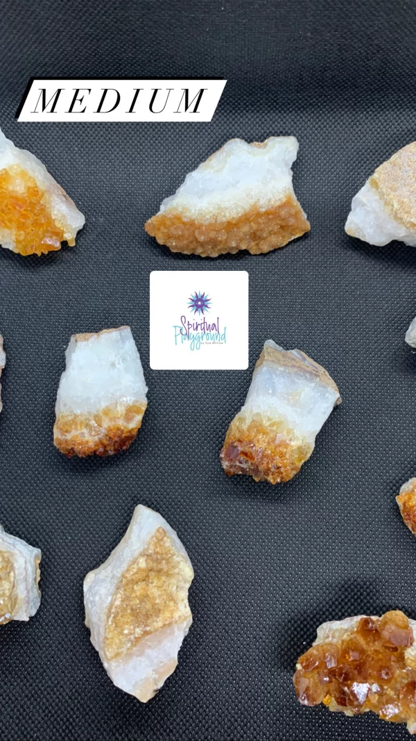 Medium Citrine Cluster