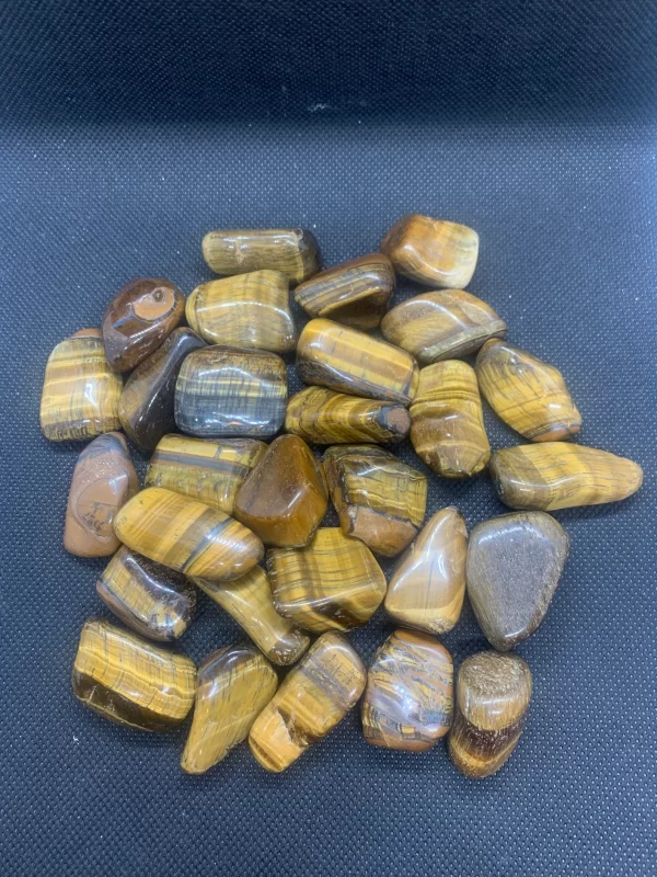 Tigers Eye Tumbled Stone