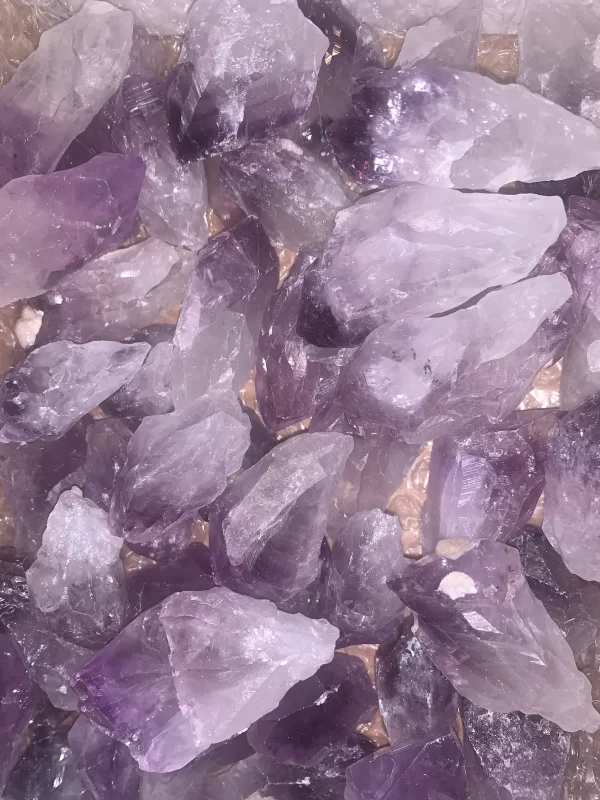 Raw Mini Amethyst & Citrine Point
