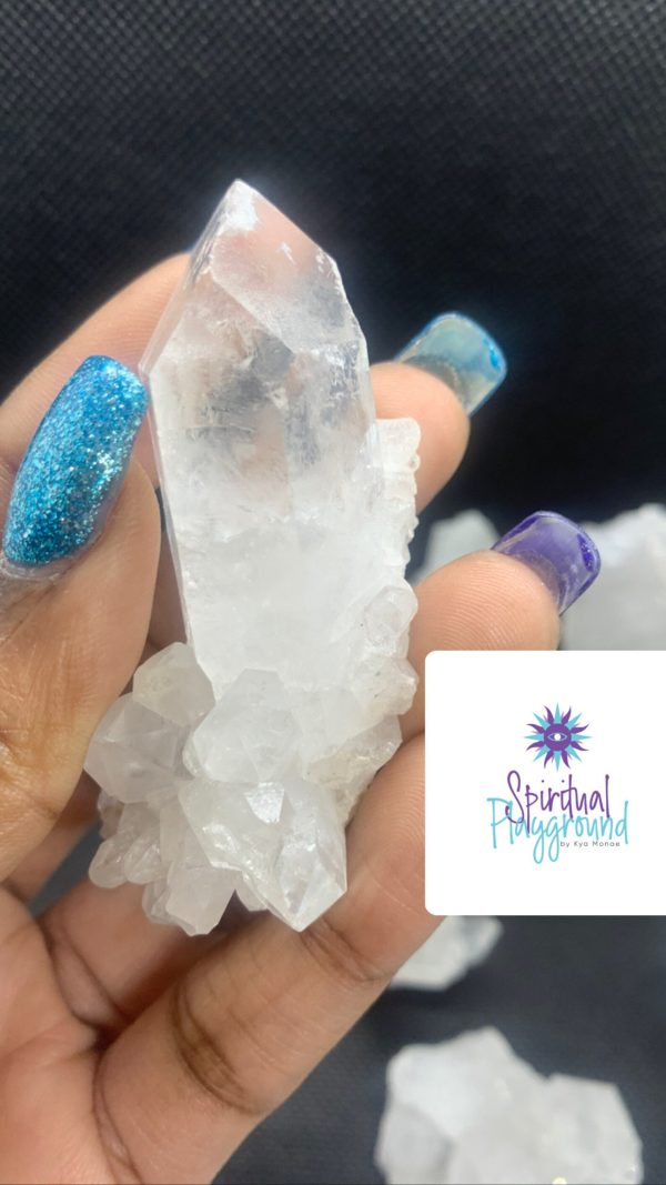 Raw Clear Quartz Angel Point - Image 3
