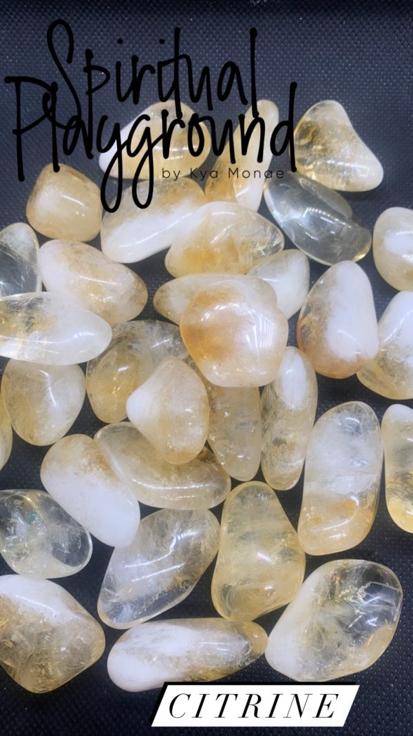 Citrine Tumbled Stone - Image 3