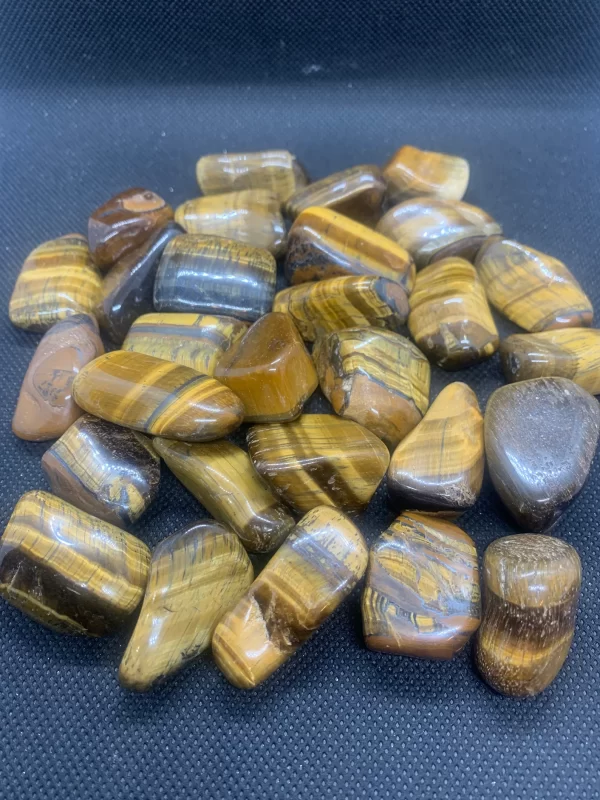 Tigers Eye Tumbled Stone - Image 4
